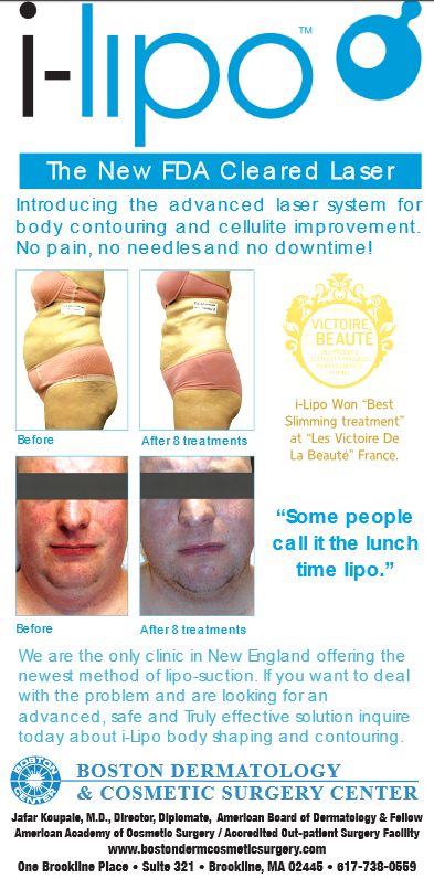 i-lipo treatment ad for boston