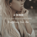 4 Things To Consider Before Straightening Your Hair