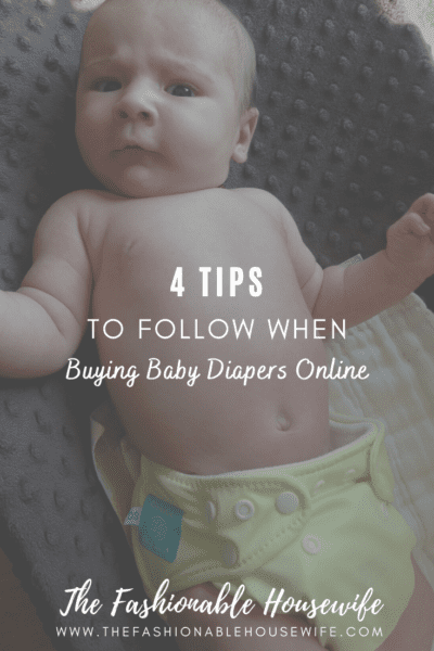 4 Tips to Follow When Buying Baby Diapers Online