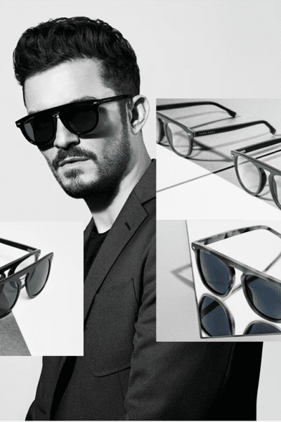 Orlando Bloom's Eyewear Collection for HUGO BOSS