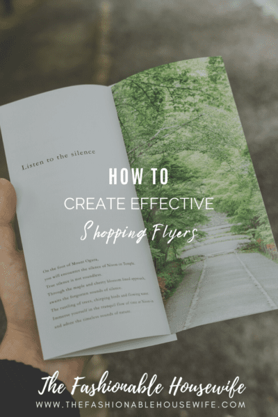 How To Create Effective Shopping Flyers